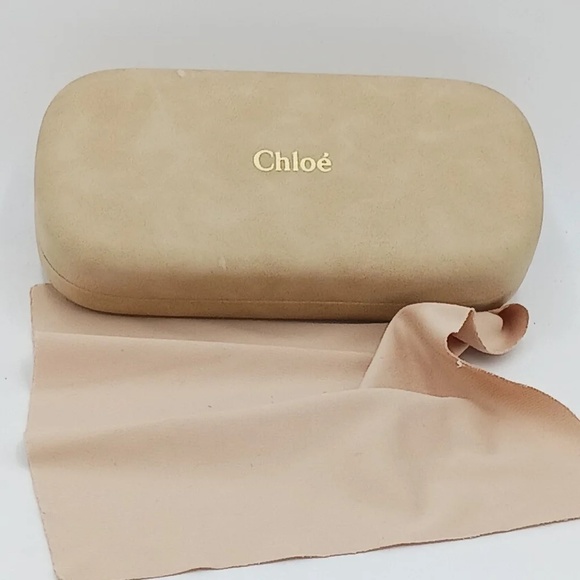 Chloe 45s sunglasses squared half rim with pink double grading lenses main image 3